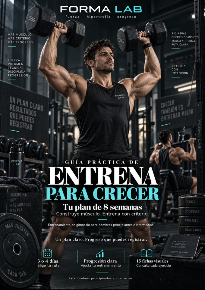 Portada de Entrena para crecer